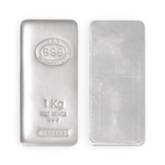 1 kilogram cast Silver Bar | JBR