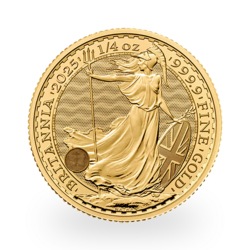 1/4 ounces Gold Britannia | 2025 | The Royal Mint