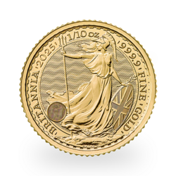 1/10 ounces Gold Britannia | 2025 | The Royal Mint