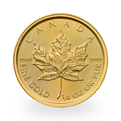 1/4 ounces Gold Maple Leaf | 2025 | Royal Canadian Mint
